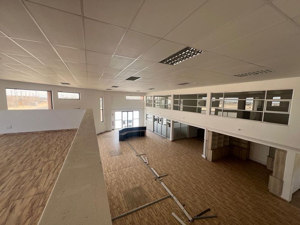 Upstairs: Main entrance reception area, offices and upstairs entertainment area