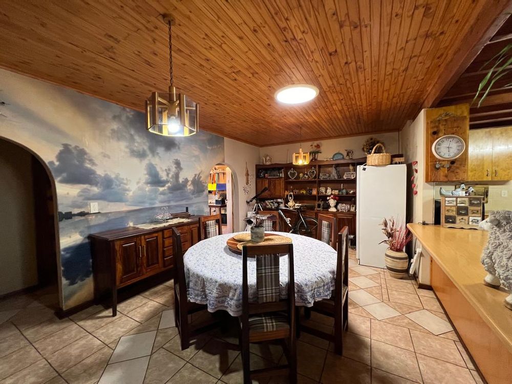 Open-plan dining area