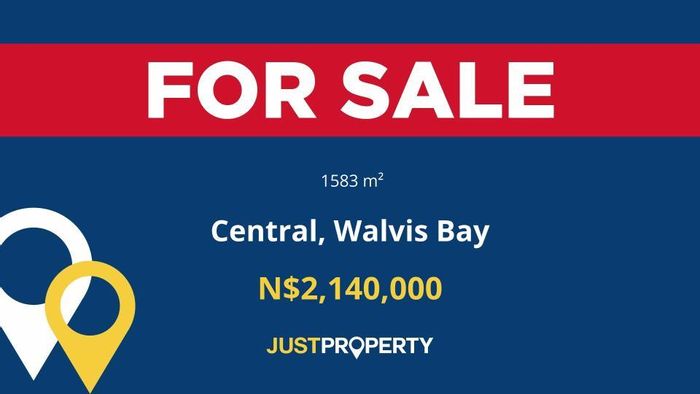 For Sale: 1583 m² Vacant Residential Land in Walvis Bay Central, ideal for your dream home.