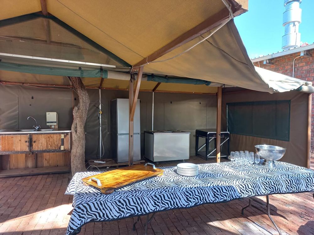 Kitchen setup ( campsite)