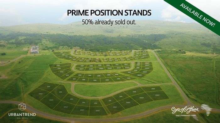 Vacant Land Residential for Sale in Eye Of Africa with park access and views.