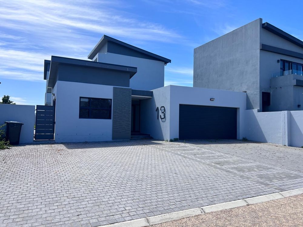 Front entrance with double garage