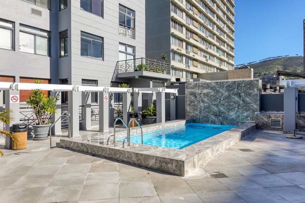 Communal pool area