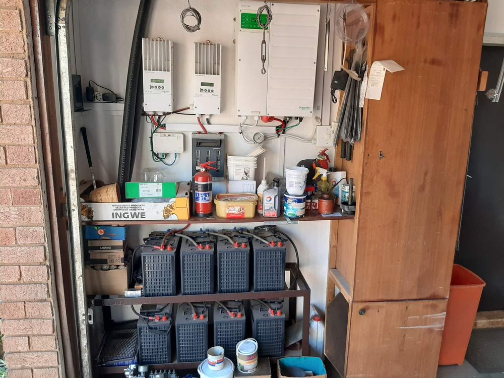 Solar Electric Back up system