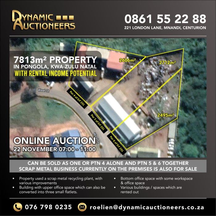 Property #2069462, Business for sale in Pongola