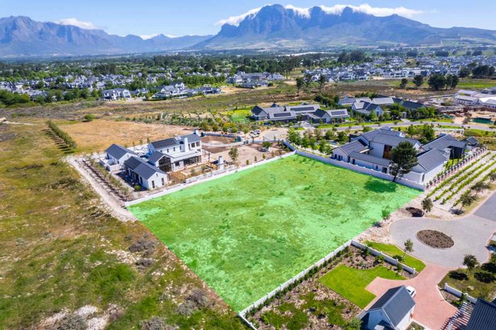 Vacant Land Residential in Val De Vie Estate For Sale with mountain views and trails.