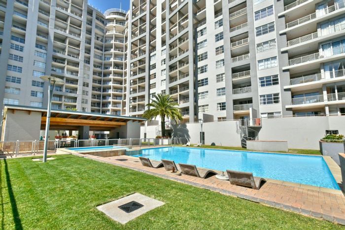 For Sale: Apartment in Sandton Central with pool, secure parking, and 24-hour security.