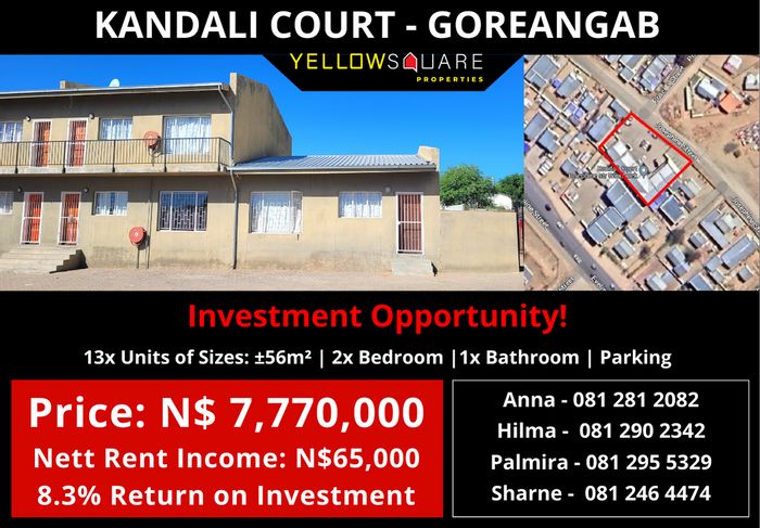 Property #2139196, Apartment for sale in Goreangab