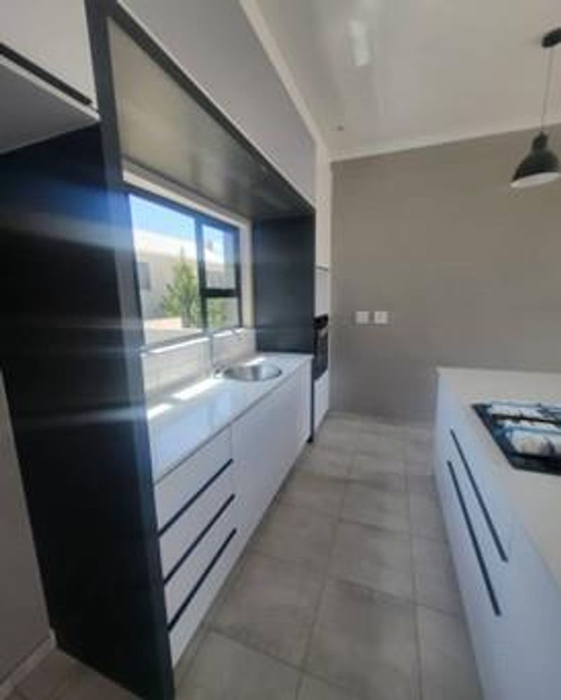 Open plan kitchen area