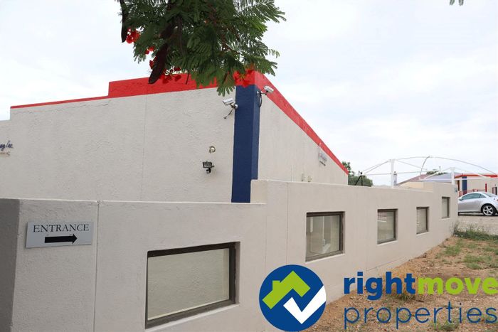 Windhoek West Office For Sale: 7 offices, guardhouse, BBQ area, surveillance system.