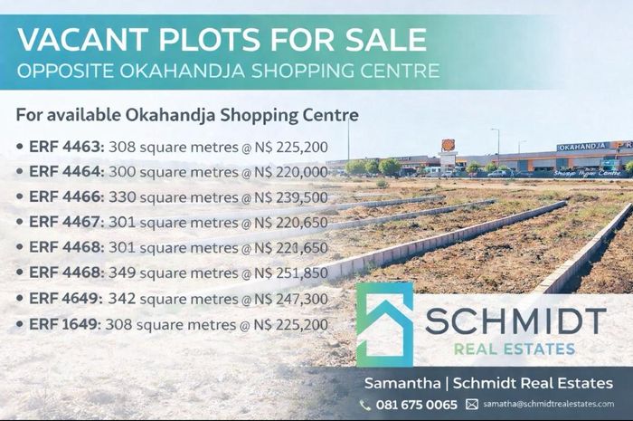 Property #2474092, Vacant Land Residential For Sale in Okahandja Central