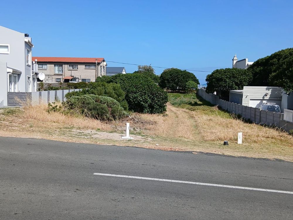 Our Plot - from across the Street. Another Plot directly behind us.