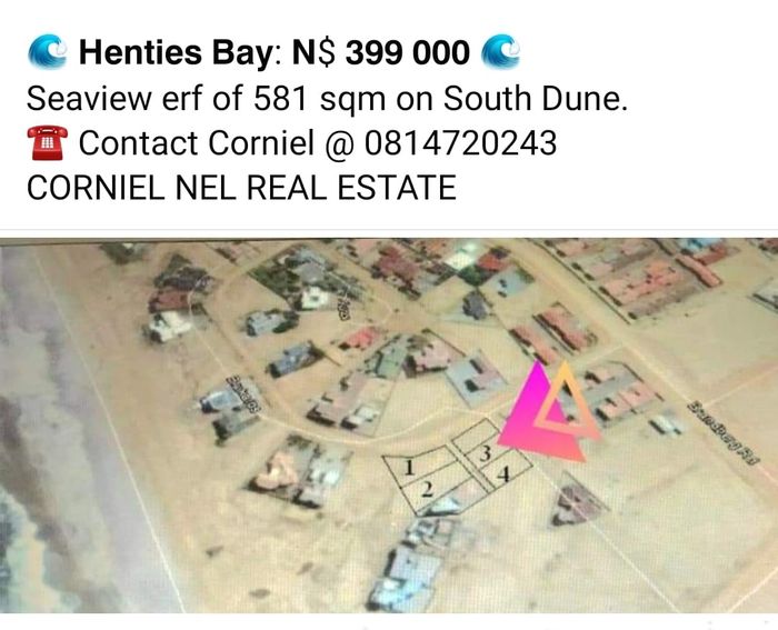 Property #2154690, Vacant Land Residential for sale in Henties Bay