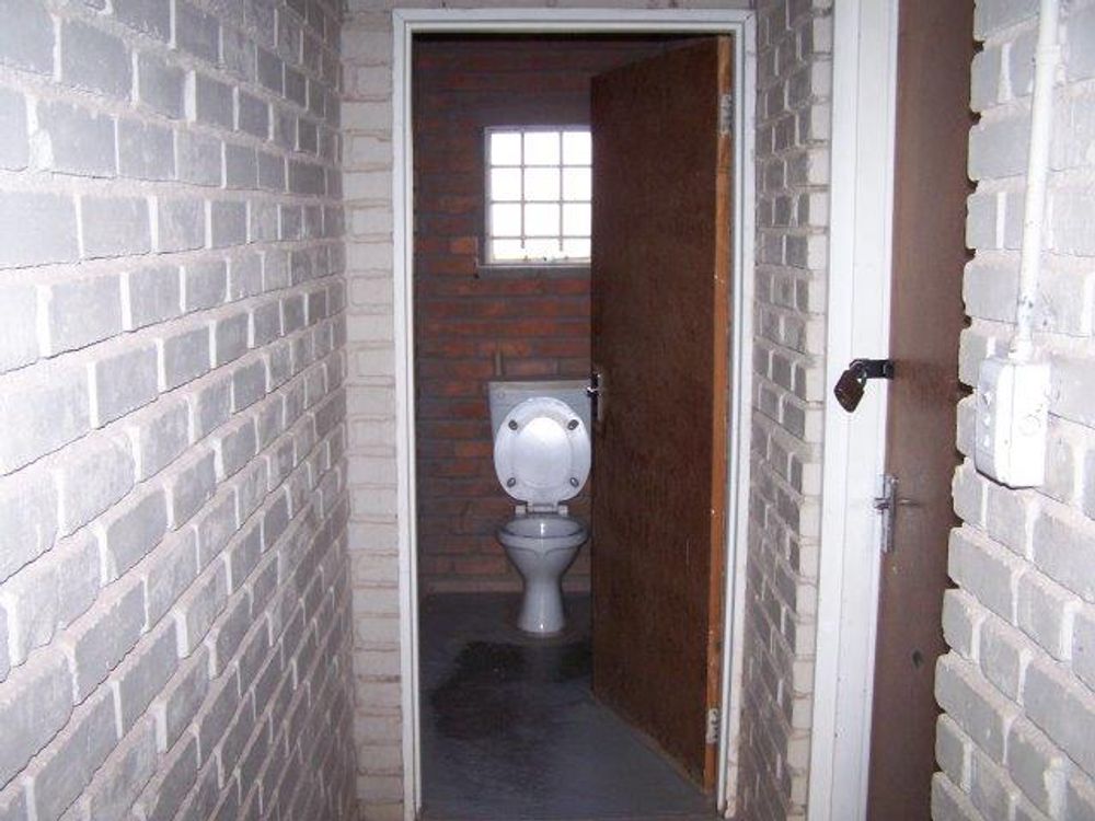Staff toilet