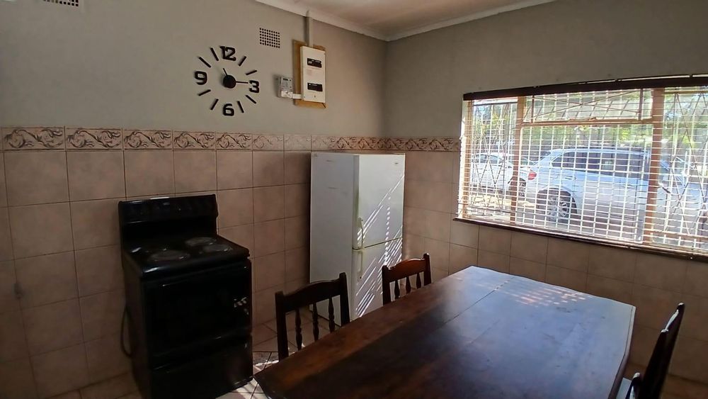 Kitchen with dining area