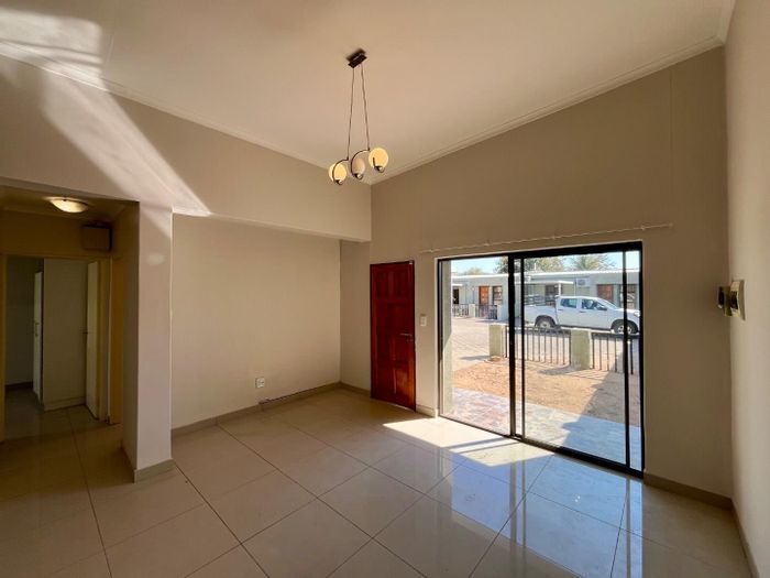 For Sale: Apartment in Okahandja Central with carport, courtyard, and security features.