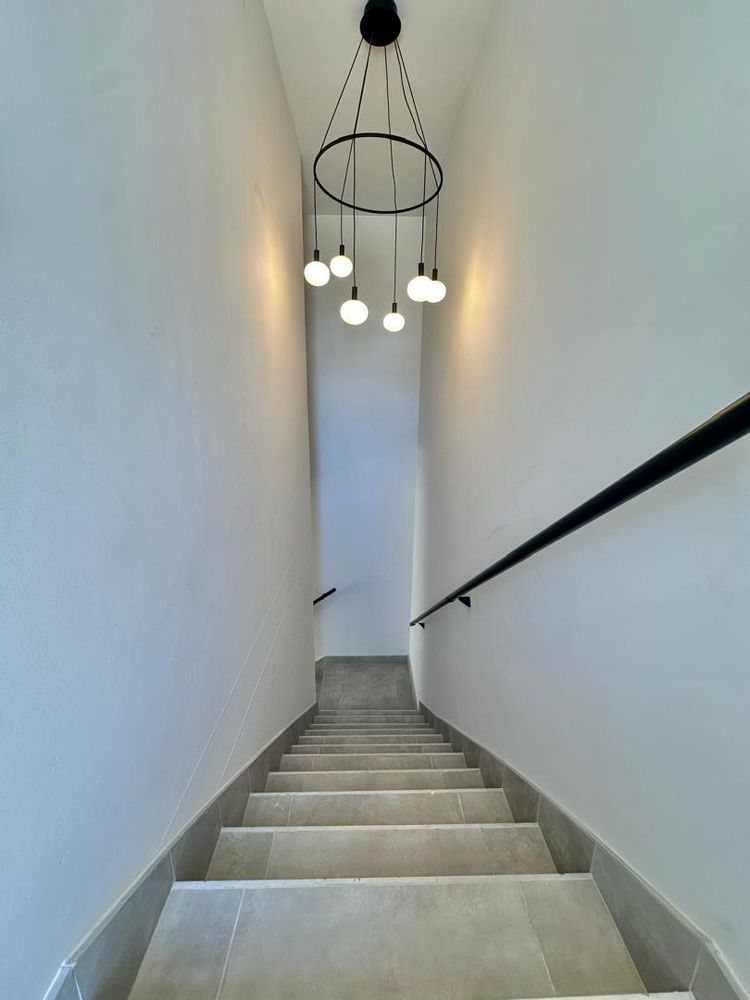 Stairways leading down stairs