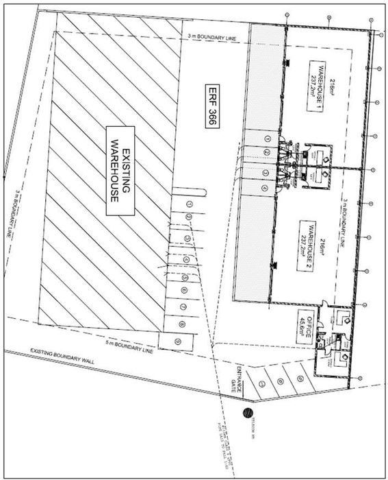 Prosperita Business Warehouse to Rent: Office, Strong Room, Ample Parking Available.