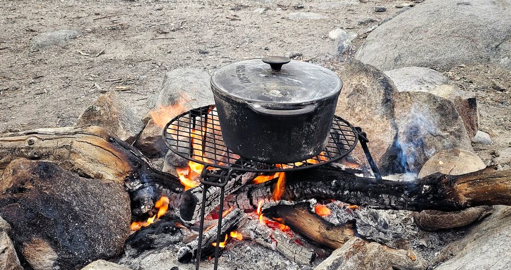 Camp cooking 