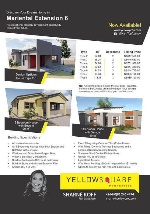 Property #2175695, House for sale in Mariental