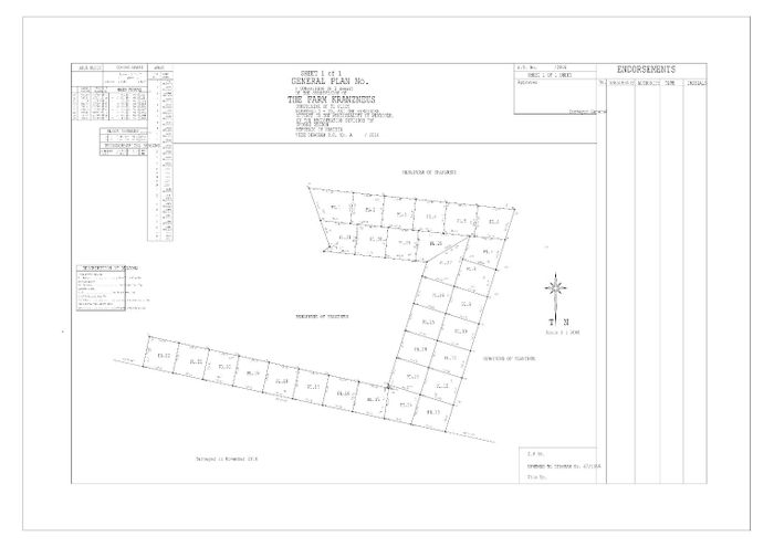 Vacant Agricultural Land for Sale in Windhoek South - 31 plots, borehole water.