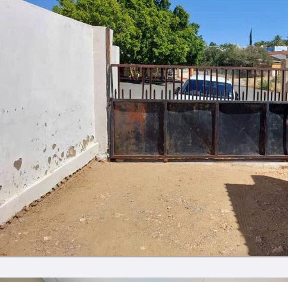 Erf space available infront of the house