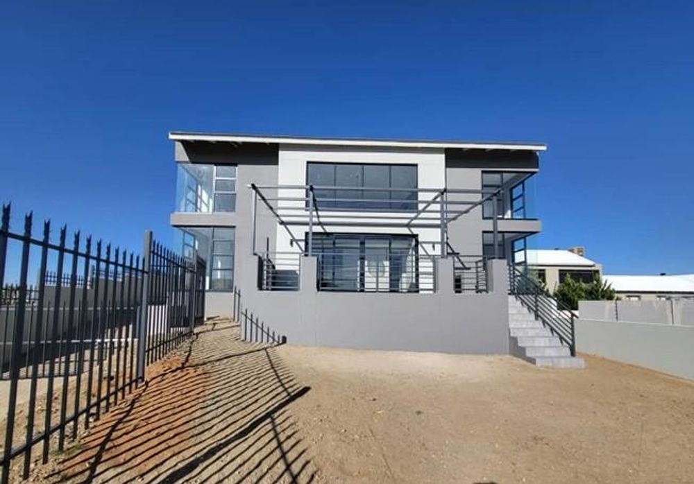 Front view of the house