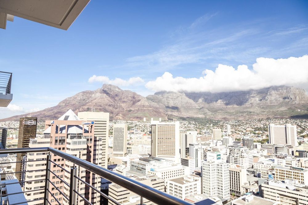 Table Mountain view from private balcony