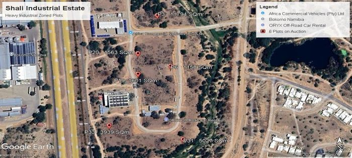 Brakwater Industrial Property For Sale: 1,385 sqm plot with growth potential.