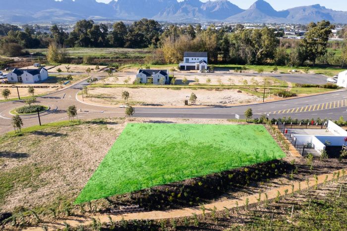 Vacant Land for Sale in Paarl Valleij Lifestyle Estate with ample green spaces.