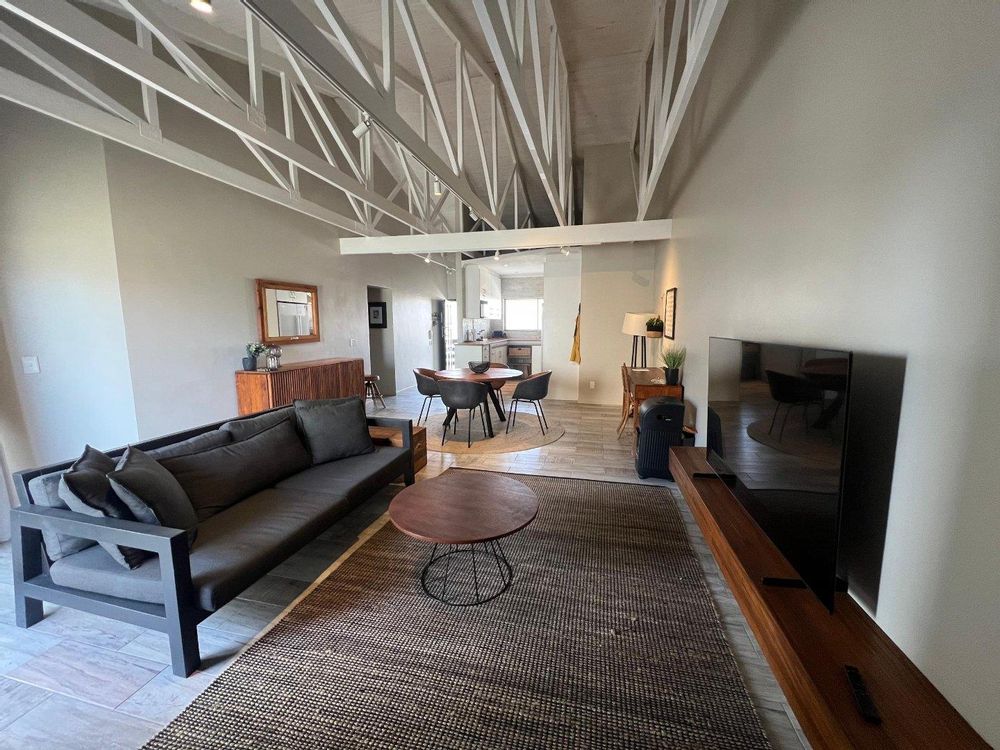 Lounge/dining/kitchen area
