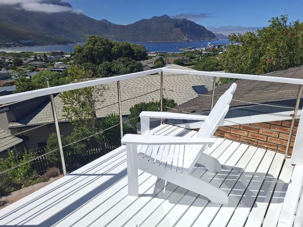 Spacious balcony flows from the living room