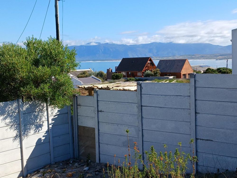 Hermanus at the back (North East) - as from our Plot.