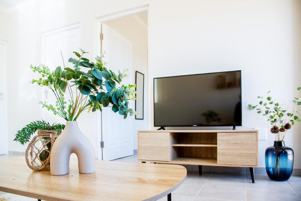 Modern, open-plan living.