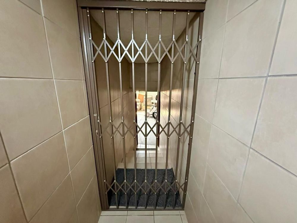 First floor double garage