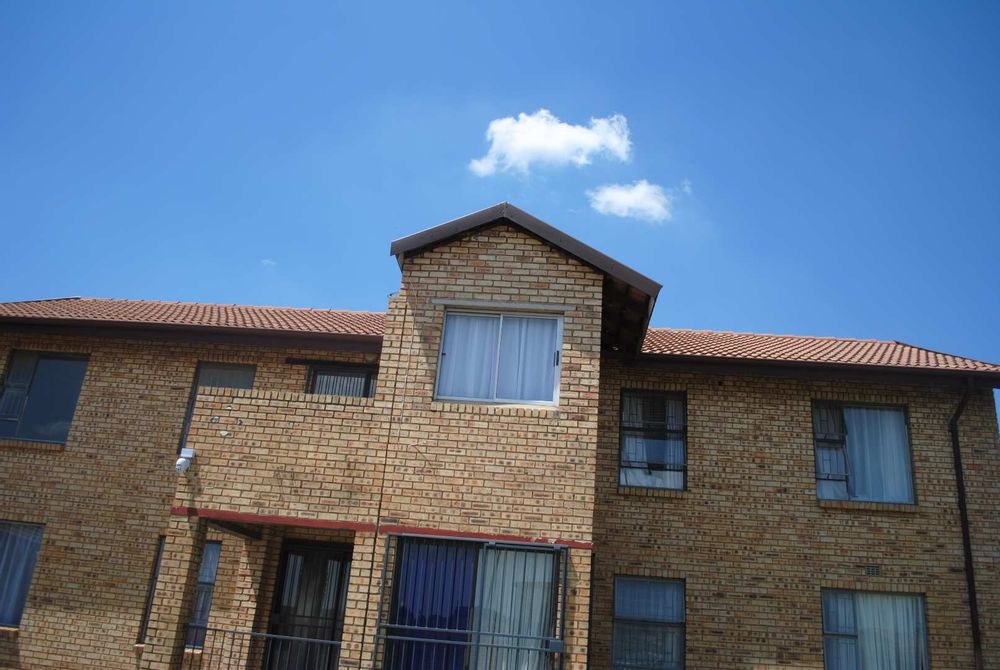 Veranda neatly closed