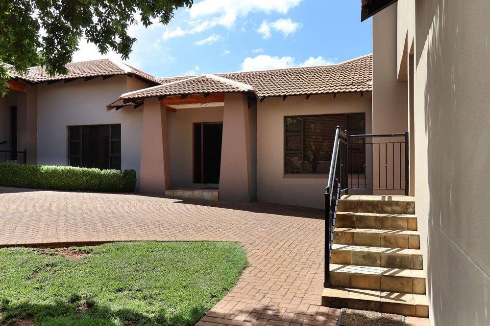 Front door to main house and stairs to flatlet