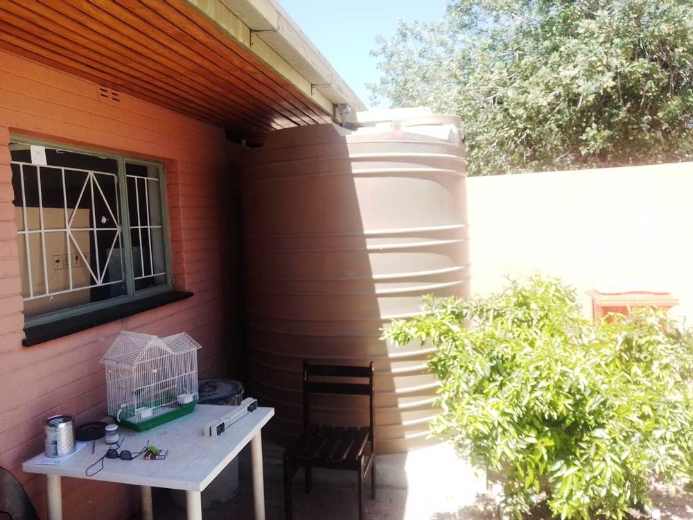 All rainwater from the roof's are collected with water tanks, to be used in the garden irrigation.