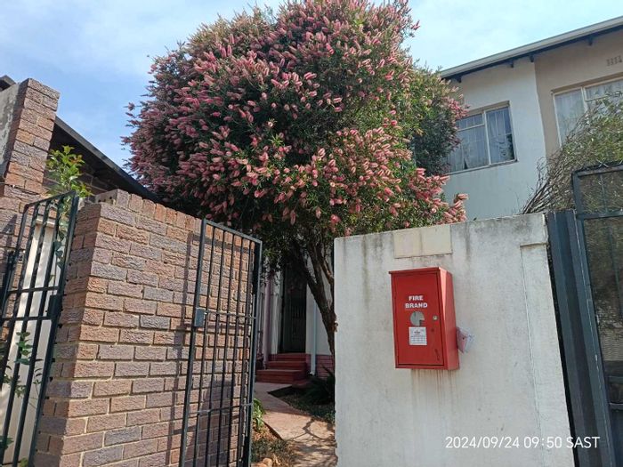 For Sale: 3-Bedroom Townhouse in Vrededorp with garden, garage, and security features.