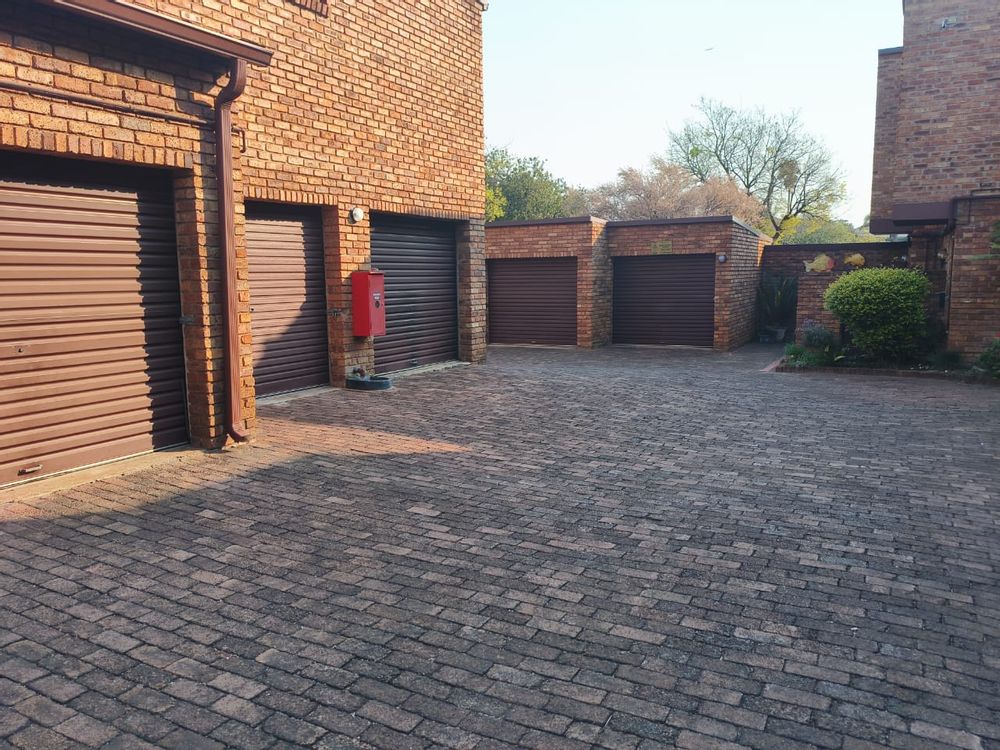 garages of units, close to unit