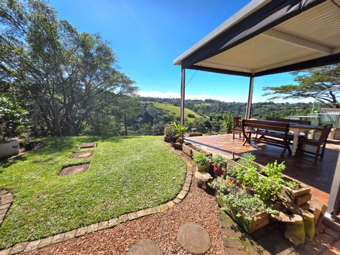 House for Sale in Waterfall: 3 beds, 2 baths, rainwater harvesting, valley views.