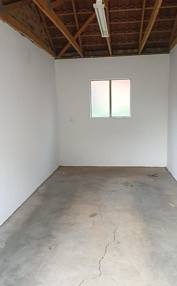 Newly painted Garage