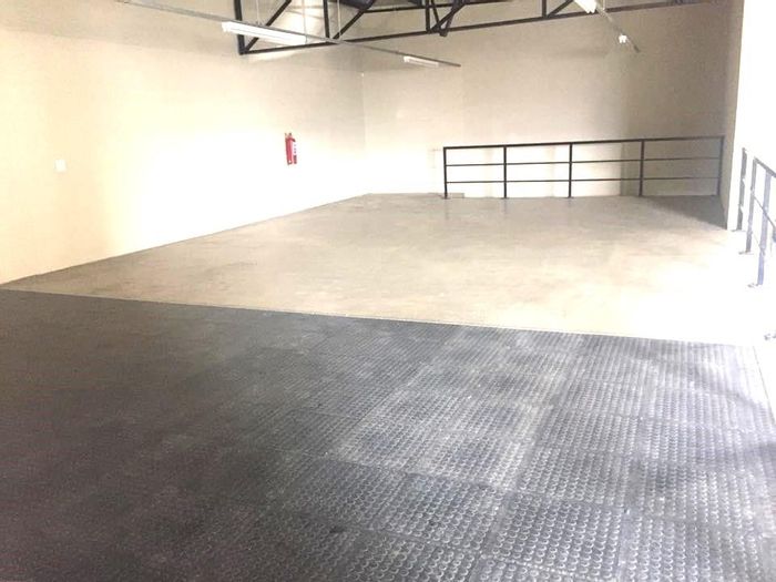 For Sale: Industrial property in Lafrenz Industrial with office, warehouse, and parking.