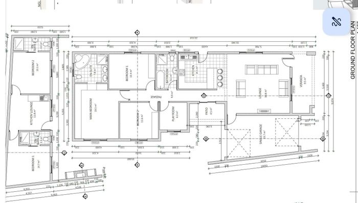 For Sale: House in Otjomuise with 3 bedrooms, garage, and approved flat plans.