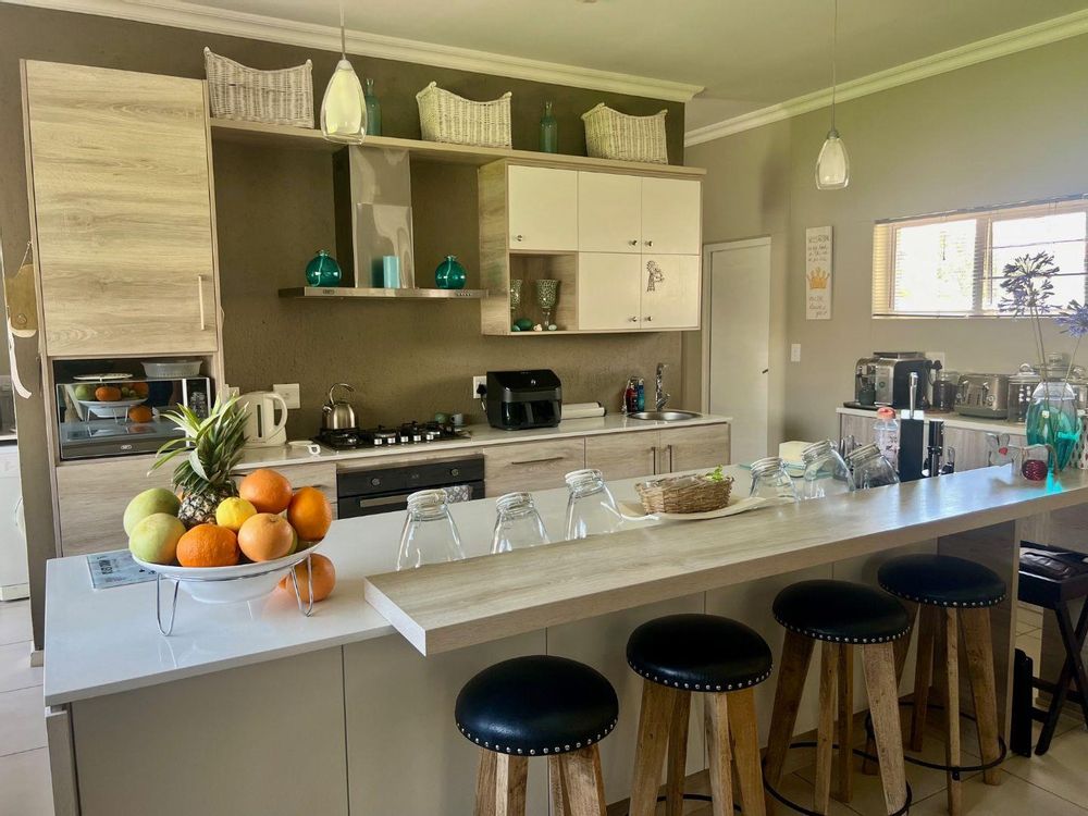 View of the kitchen from the dining/lounge area