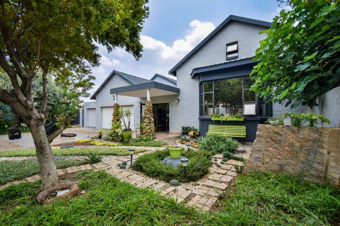 3-Bedroom House To Rent in Hazeldean with secure estate, solar power, and garage.