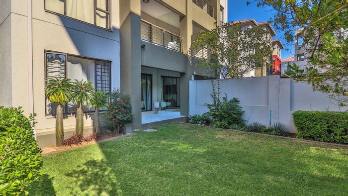 For Sale: 2 Bed Apartment in Lonehill with garden, pool, gym, and security.