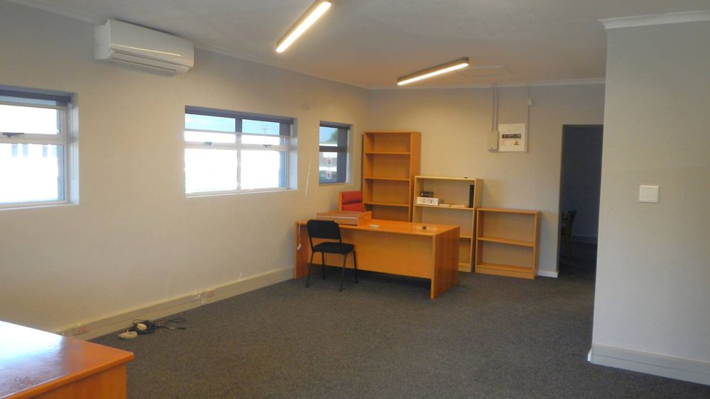 Main Open plan work area looking toward private office
