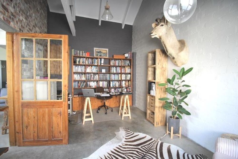 Upstairs - private study