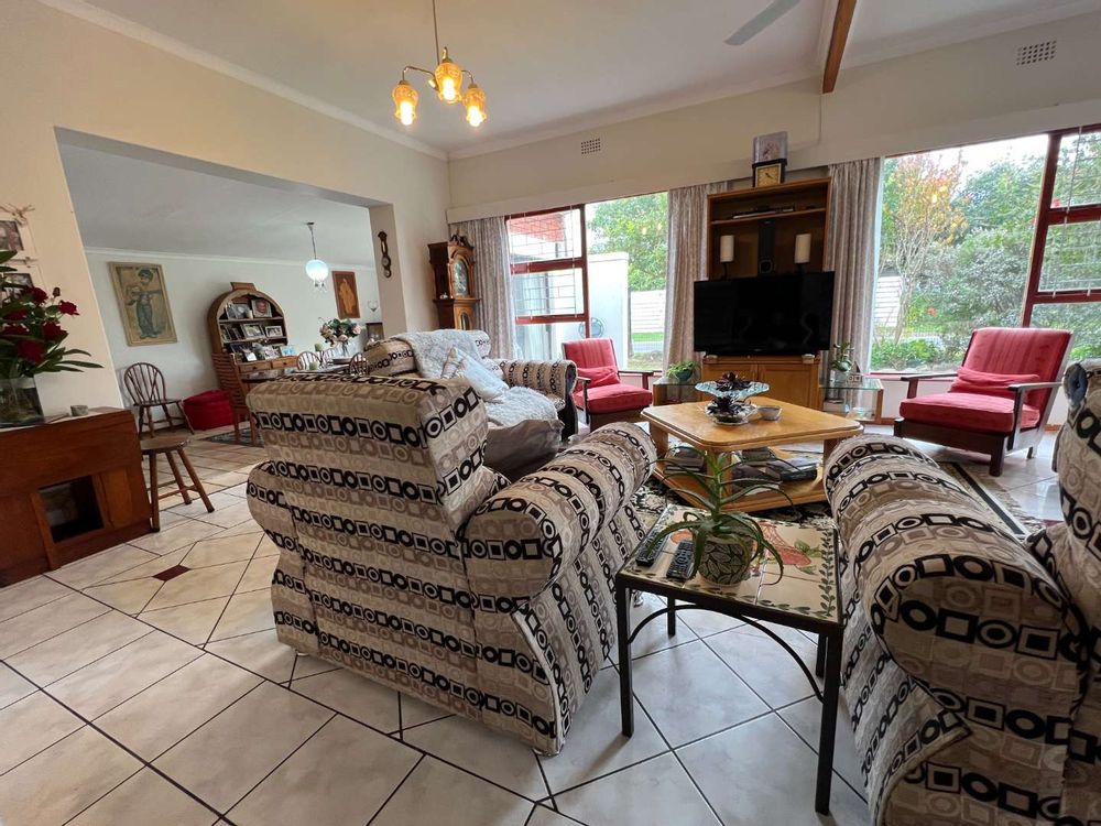 Kleinmond house for sale - living room leading to dining room